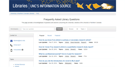 Desktop Screenshot of libanswers.unco.edu